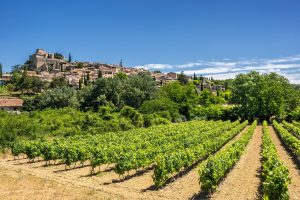 The hilltop of village of Ansouis in the Luberon Provence