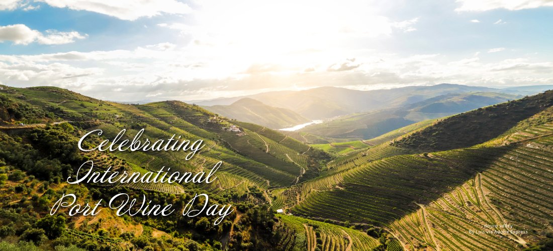 douro valley Portugal by Luis via Adobe Express Celebrate International Port Wine Day Wine Holidays